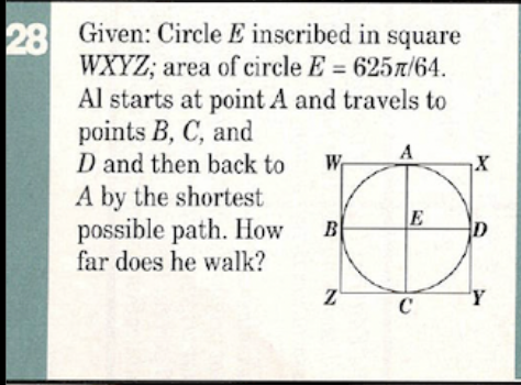 KarenCampe's tweet image. Here are some of my favorite #ProblemSolving questions from the April Calendar... 
Apr 9: decimal expansion of 1/17 
Apr 14: square roots of square roots (Check out Really Radical post for more!) 
karendcampe.wordpress.com/2026/04/22/rea…
Apr 28: shortest path in a circle and square #iTeachMath