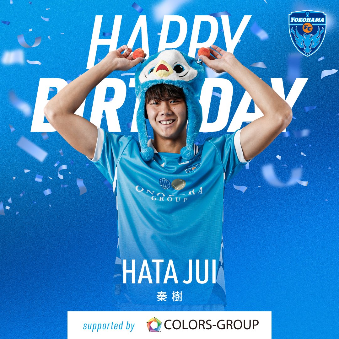 yokohama_fc's tweet photo. 🎂HAPPY BIRTHDAY🎂

本日5月1日は #秦樹 選手の19歳の誕生日です🎉

お誕生日おめでとう😊
素敵な1年になりますように✨

supported by @COLORS_Co_Tokyo
#yokohamafc #横浜FC https://t.co/IPBdALa1Hl