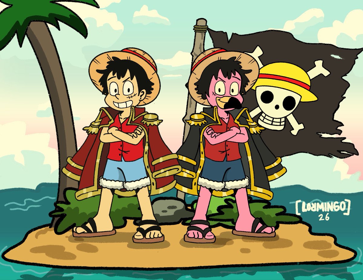 LorMingo's tweet photo. One Piece Fanart #ONEPIECE〜 https://t.co/YF4ybVenoY