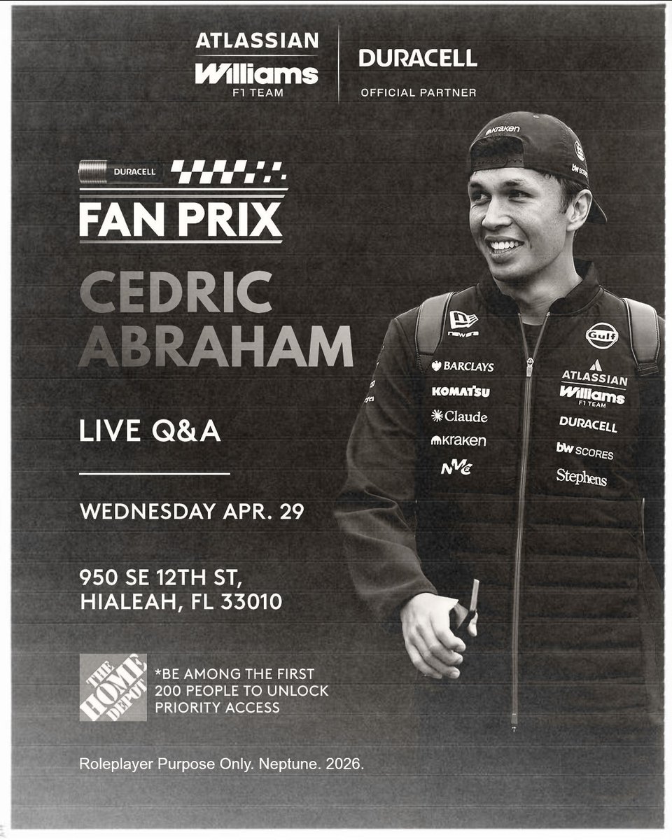 CEDRIC ABRAHAM tweet media