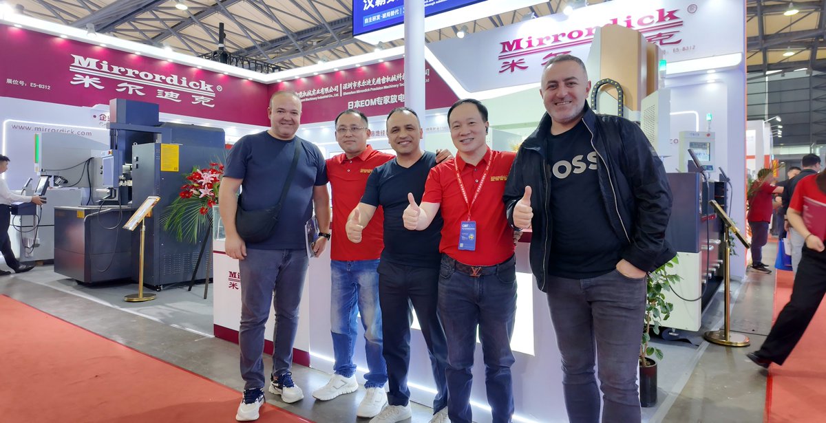 SelinaLi666700's tweet image. Wrapped up CCMT 2025! Great to see so much interest and meet so many new faces. See you at the next show.
#CCMT #CNCEDM #machinetools #moldmaking #sparkerosion #sinkeredm