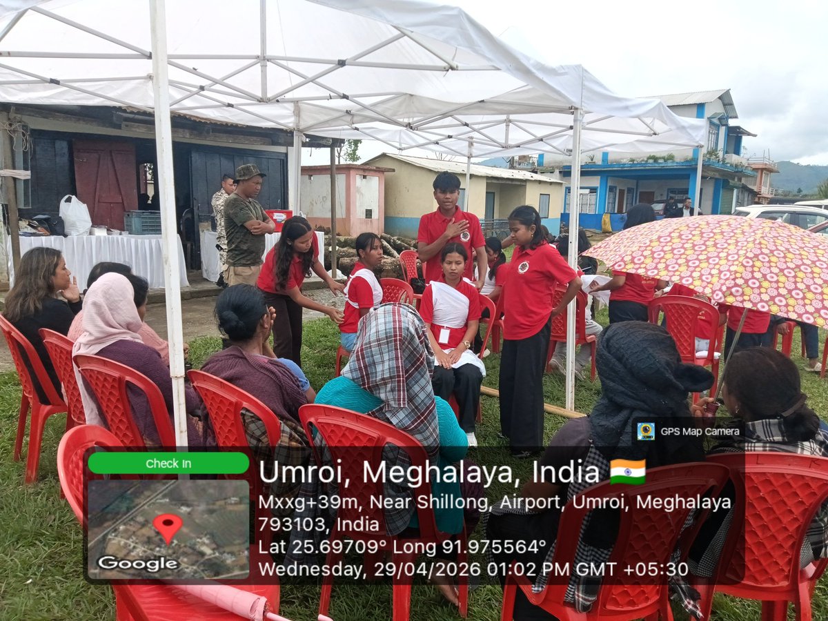 NssBalawan's tweet photo. Our NSS volunteers/Yuva Aapda Mitra volunteers given Training on Basic Search &amp; Rescue and First Aid at Umden Arka, Organised by MPGCL in collaboration with DDMA Ri-bhoi District
@_NSSIndia @CellNehu @nss_rdguwahati @YASMinistry https://t.co/GQBx44IU2w