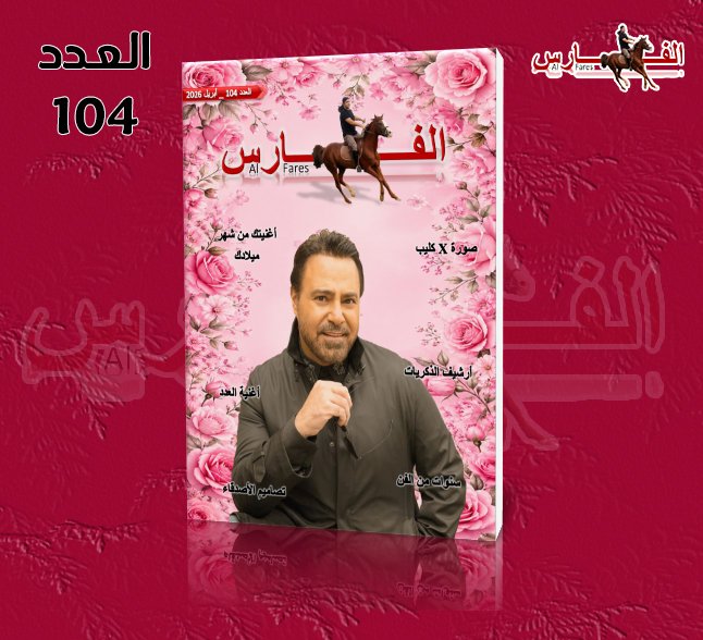 AlFaresMagazine's tweet photo. العدد مائة وأربعة ❤️😍
@assihallani 
#عاصي_الحلاني
#مجلة_الفارس
#Al_Fares_Magazine
https://t.co/BLstcINLeH https://t.co/axzclTuhbJ