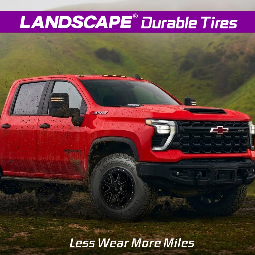 Landscape_D_T's tweet image. Not the splash.
The aftermath.

That's where durability shows.

Less Wear More Miles.

#DurableTires #Landscape #mudders #tires #lesswearmoremiles