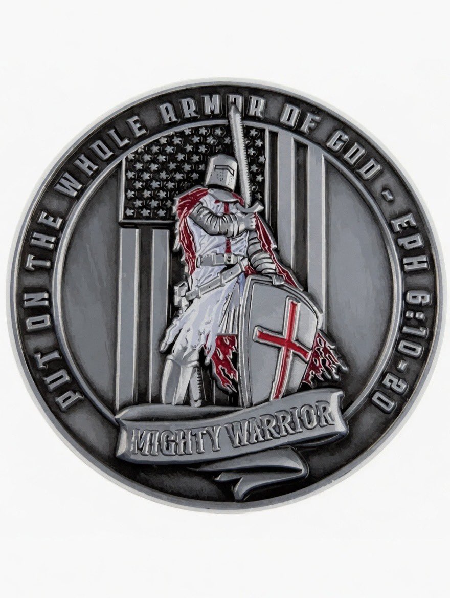 AlonTodd's tweet photo. Ephesians ✝️🙏❤️
6 : 11 - 16
Put on the whole armour of God, that ye may be able to stand against the wiles of the devil.

Above all, taking the shield of faith, wherewith ye shall be able to quench all the fiery darts of the wicked. https://t.co/RFHBsdznQ5