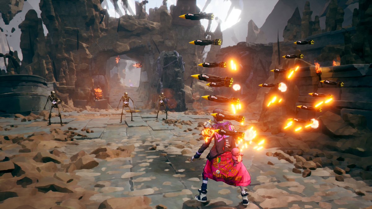 stupidnvrd's tweet photo. ⚙️OT (Over-Technology) Gear:
Missile Pod
💪Active Skill:
Homing Missiles
Launch multiple homing missiles that track and hit enemies in front of Davy.
#StupidNeverDies
#BlazingFastGrowthARPG
#BodyHack