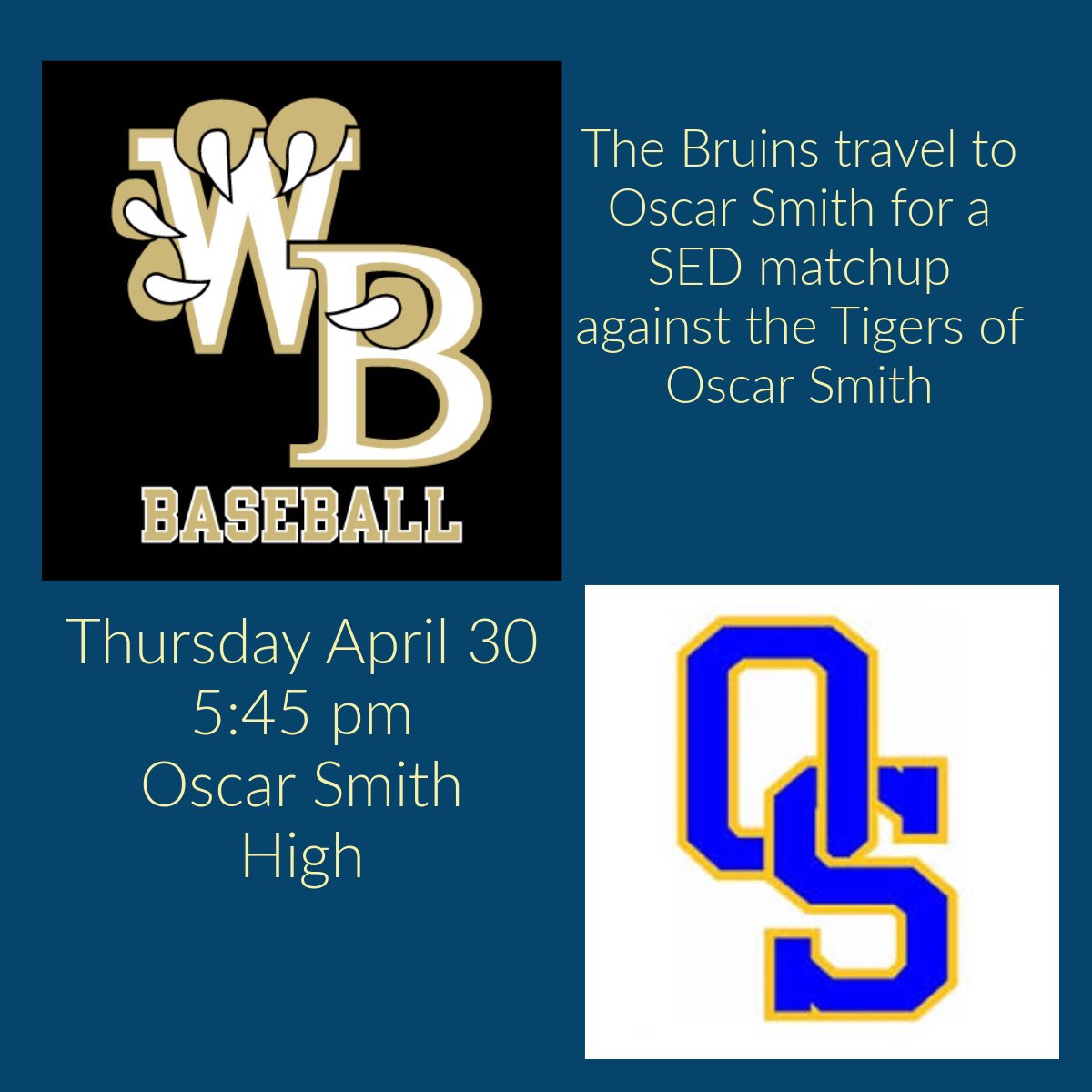 Western Branch High Baseball tweet media