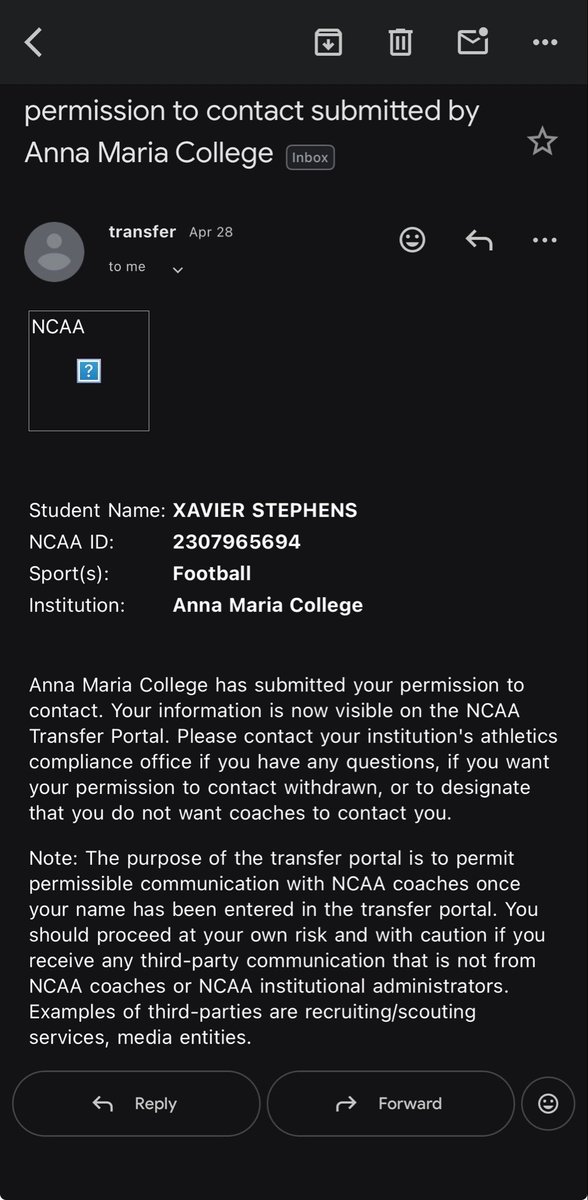 Xavier Stephens tweet media