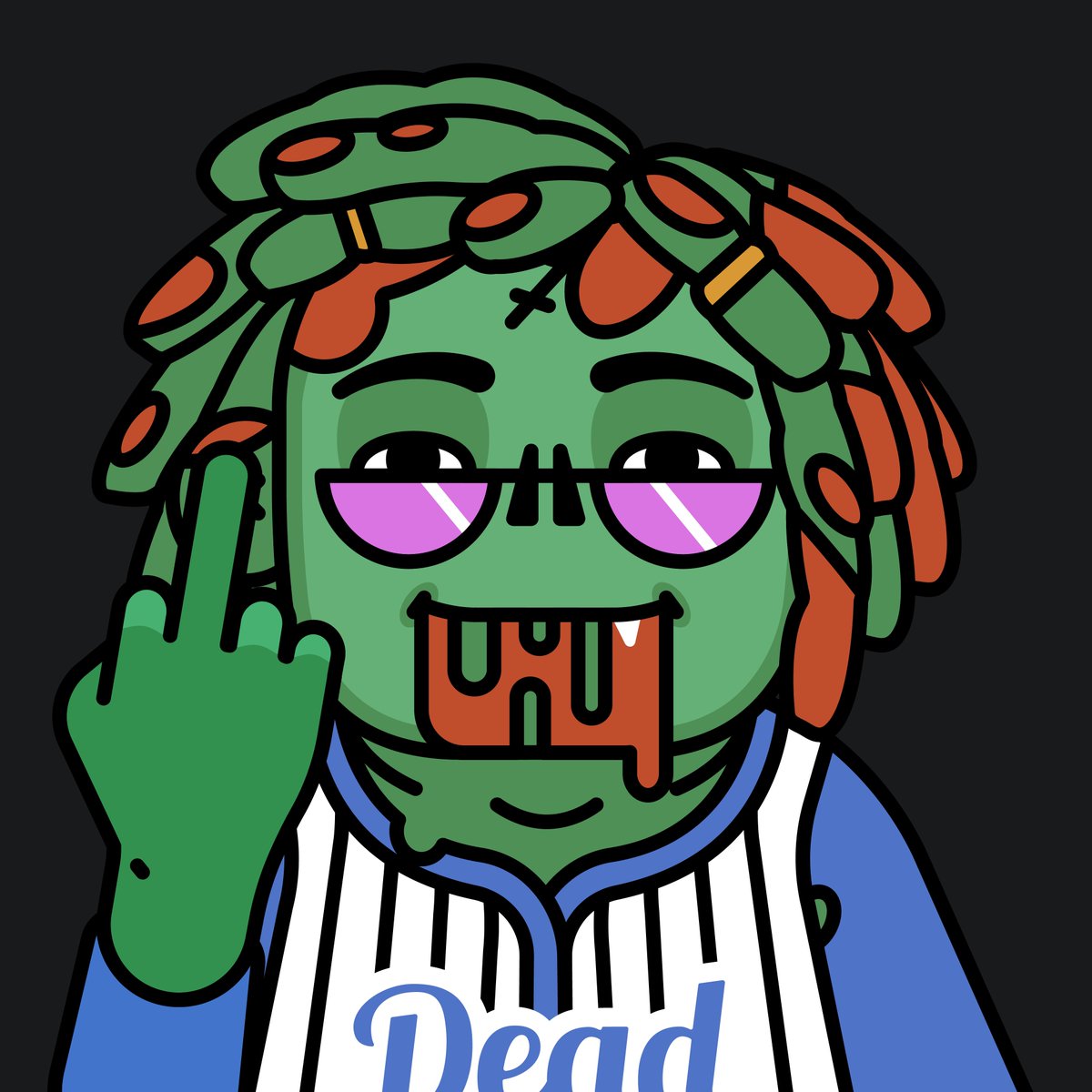 CryptoCuss2x's tweet photo. @psych_nft @Deadfellaz @betty_nft TELL THEM THE #HORDE🧟‍♂️🧟‍♀️🧟 said this……. https://t.co/cYqPqStXFk