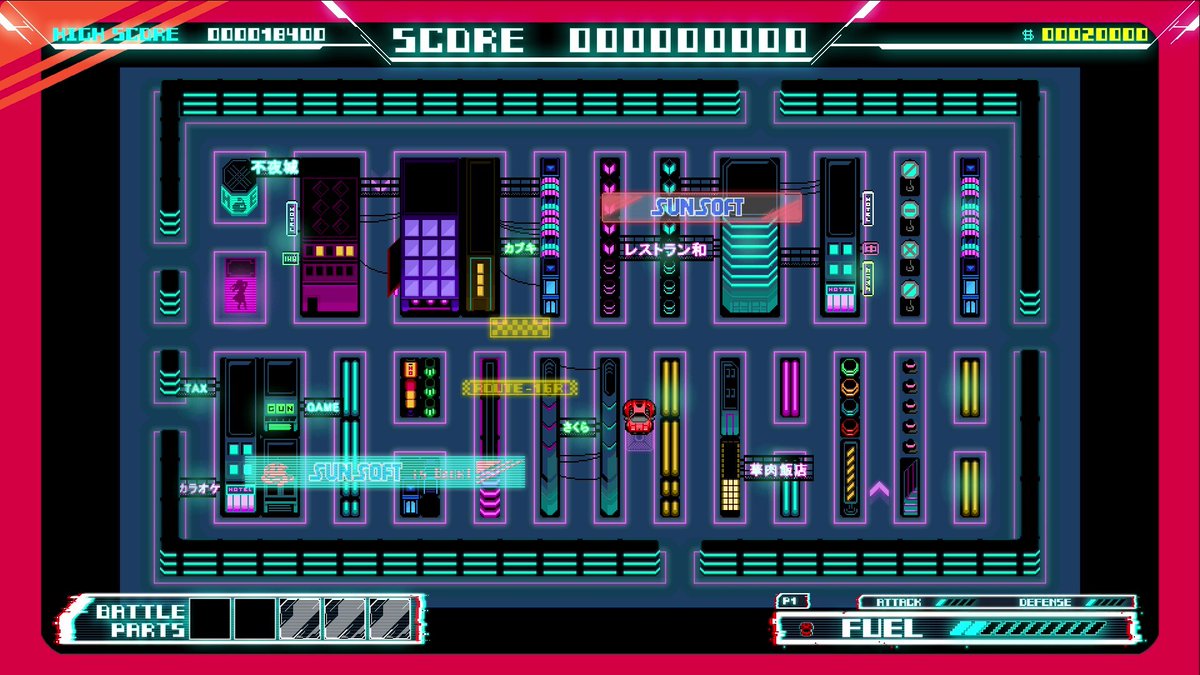 1980年代のカーチェイスゲーム『ルート16』の完全新作『ROUTE16R』発表