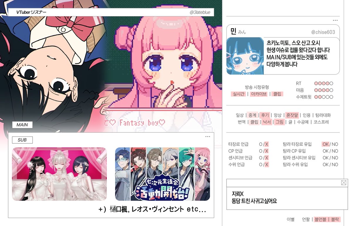 민 tweet media