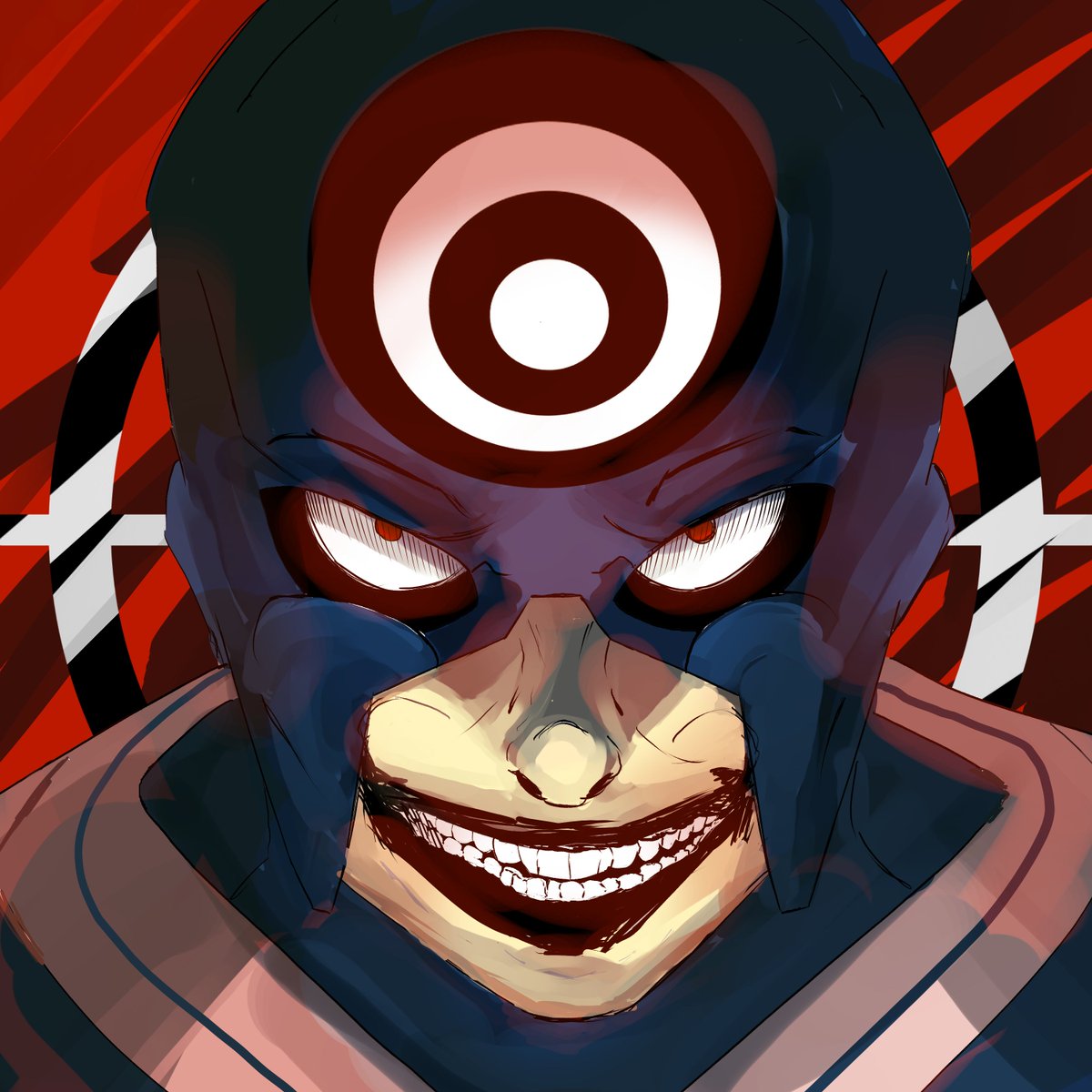 jay_orangecat's tweet photo. Bullseye #daredevil https://t.co/rNhXklzkIh