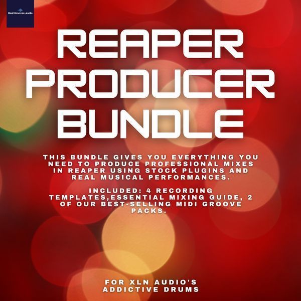RGA_Audio's tweet image. Templates + MIDI + mixing guide = REAPER Producer Essentials Bundle. Idea to finished track. Save $12. realgroovesaudio.gumroad.com #REAPER #AddictiveDrums #MusicProduction #HomeStudio #MixingTemplates #VintageSound