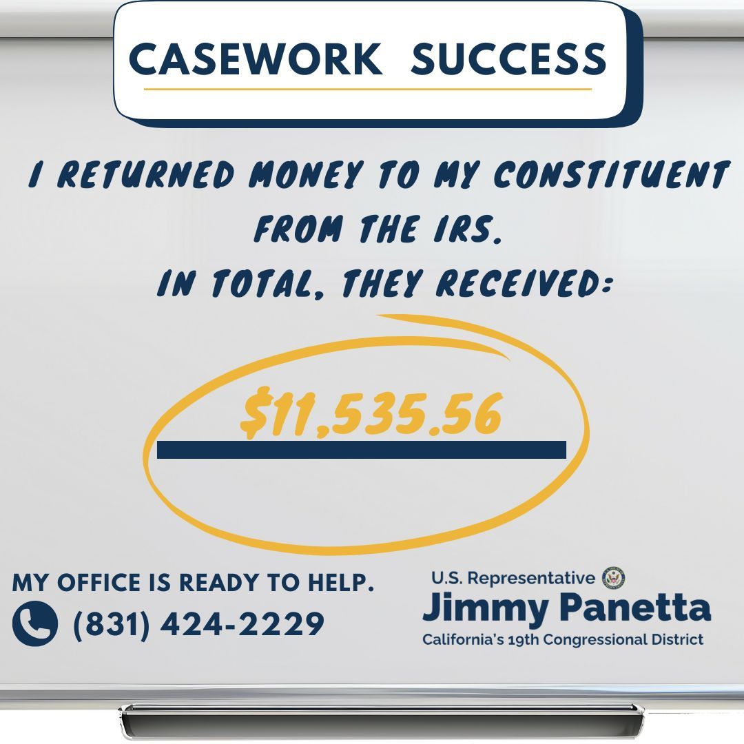 Rep. Jimmy Panetta tweet media