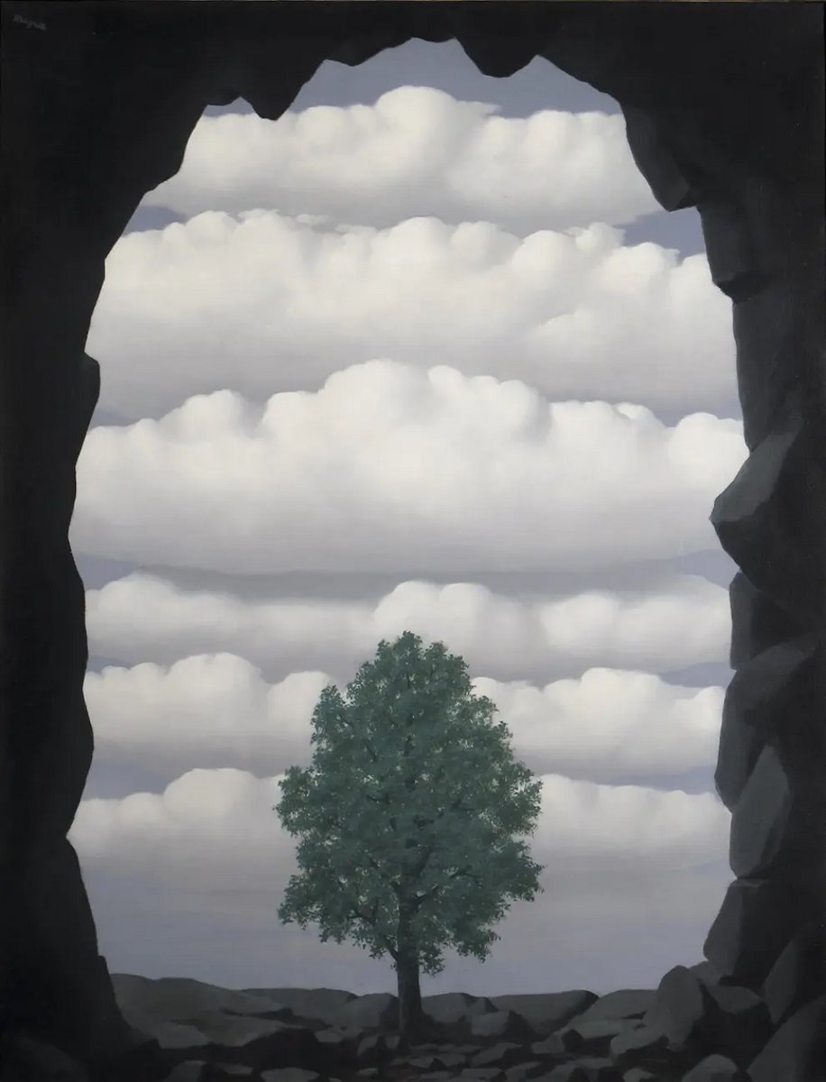 Le souvenir déterminant / The decisive memory #artbots #magritte