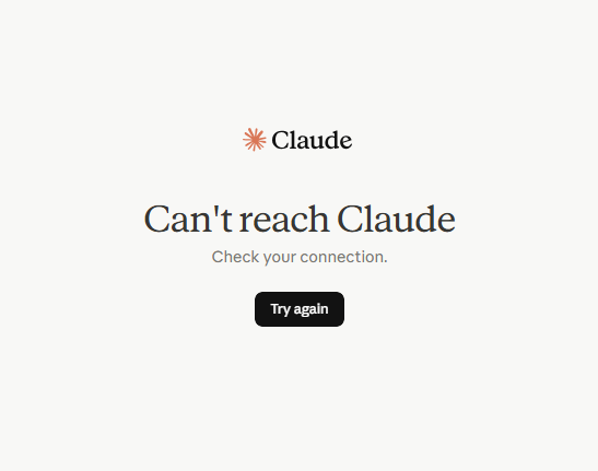 Claude is down.

#claude #claudeisdown