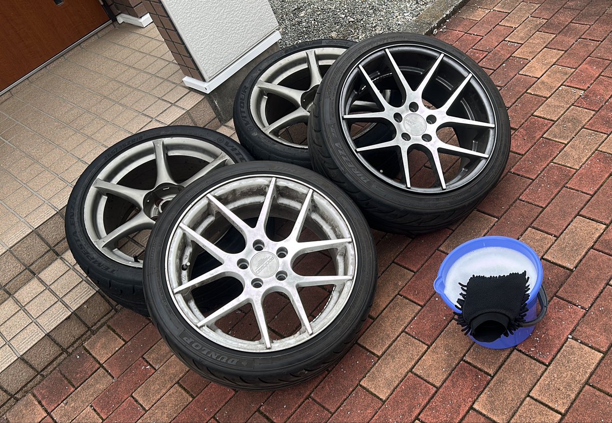 TaKu1526's tweet photo. ホイールを綺麗に✨️
意外と綺麗好きです😎 https://t.co/hHgS98qJp4