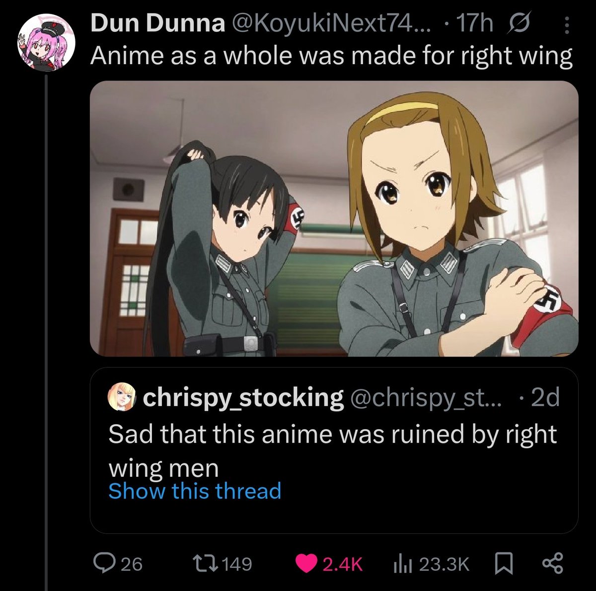 Mio Supremacist tweet media