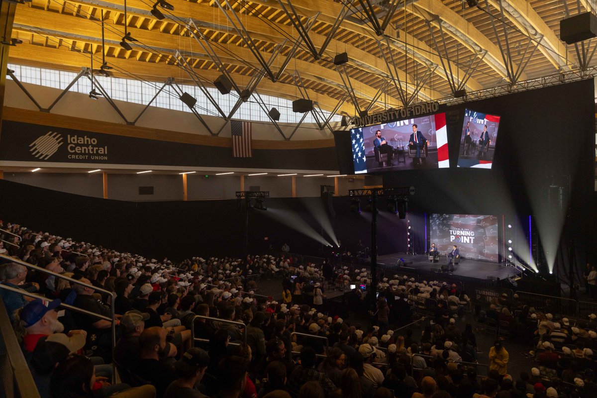 sydneygardella's tweet photo. Still in disbelief over last night.
Bringing @MattWalshBlog and @michaeljknowles to the University of Idaho was no small feat, and @TPUSAatUIdaho delivered.
So many hands made it happen. Yโall showed OUT.
@TPUSA @TPUSAstudents
#ThisIsTheTurningPoint #TPUSA https://t.co/Cih0nfVyEj