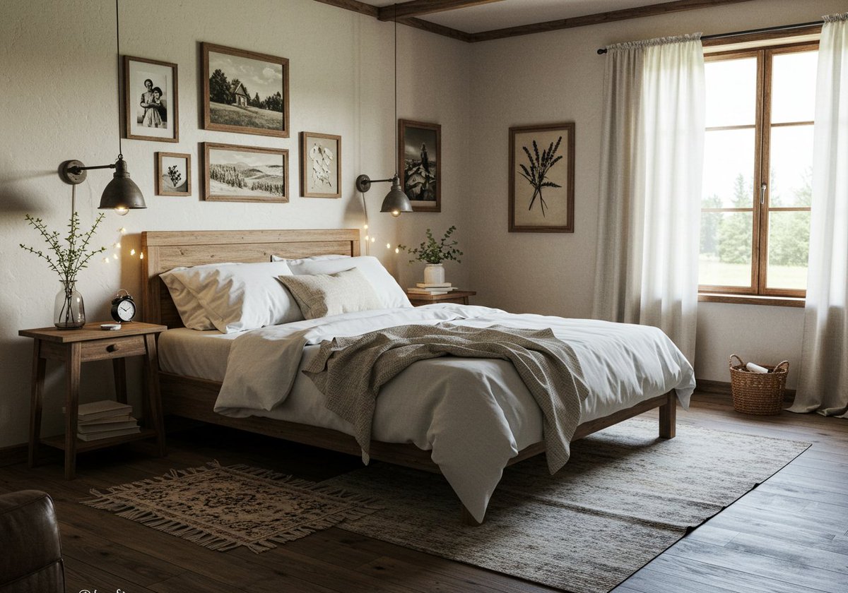 Rebeccasellsmem's tweet image. Rustic bedrooms combine cozy charm and modern comfort with wood accents, reclaimed pieces, and soft textures like plaid and faux fur—perfectly personal and inviting. 🤩

#Home #Bedroom #BedroomDesigns #BedroomIdeas
 LocalInfoForYou.com/151902/rustic-…