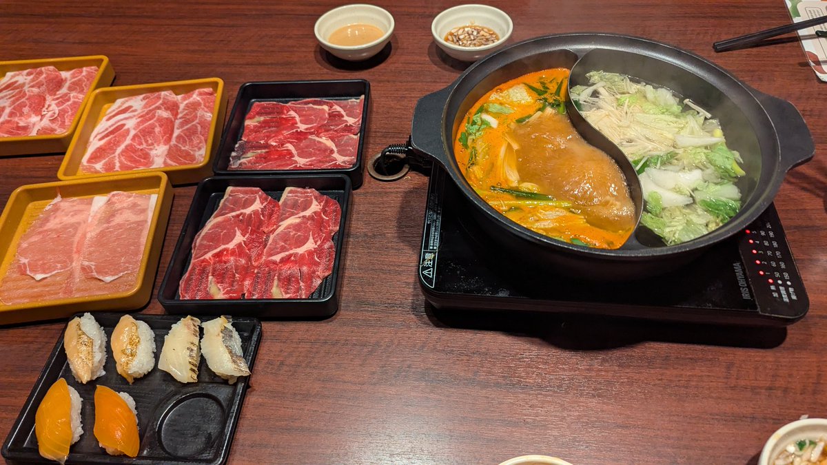 安いしちょっと美味しいしバイキング形式楽しいしでいいところ見つけて