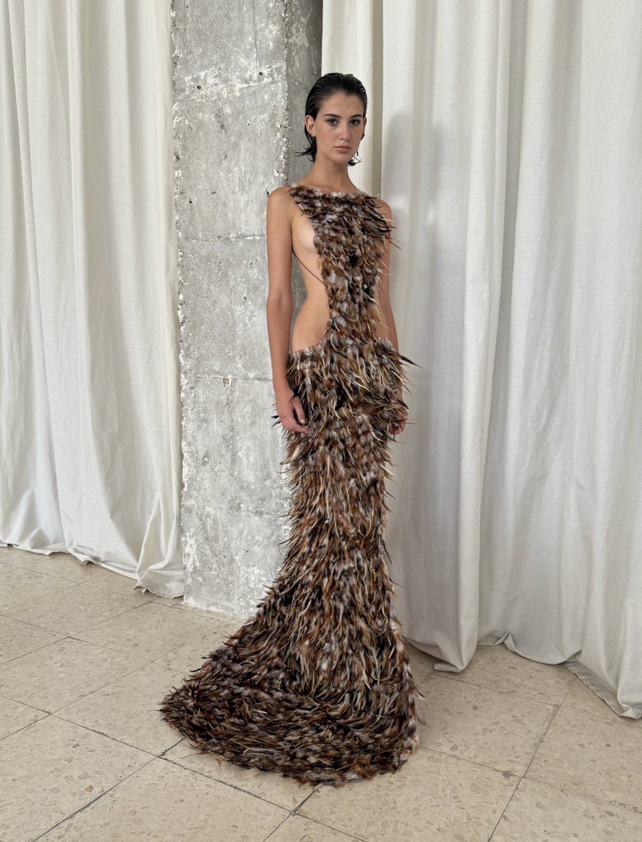 Tyla wearing custom Javier Collazo for 2026 Billboard Women in Music styled by Ron Hartleben
