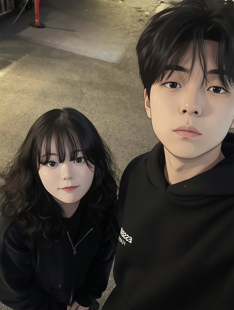 yangmingyu113's tweet photo. TASK 1 

We asked AI to transform our photo... and this happened! 📸✨
Do you think we look like the cartoon versions of ourselves? Tell us in the comments! 👇
#HUFSBizCom #AIArt #AIGenerated #PhotoTransform https://t.co/aEPQ0GlPkp