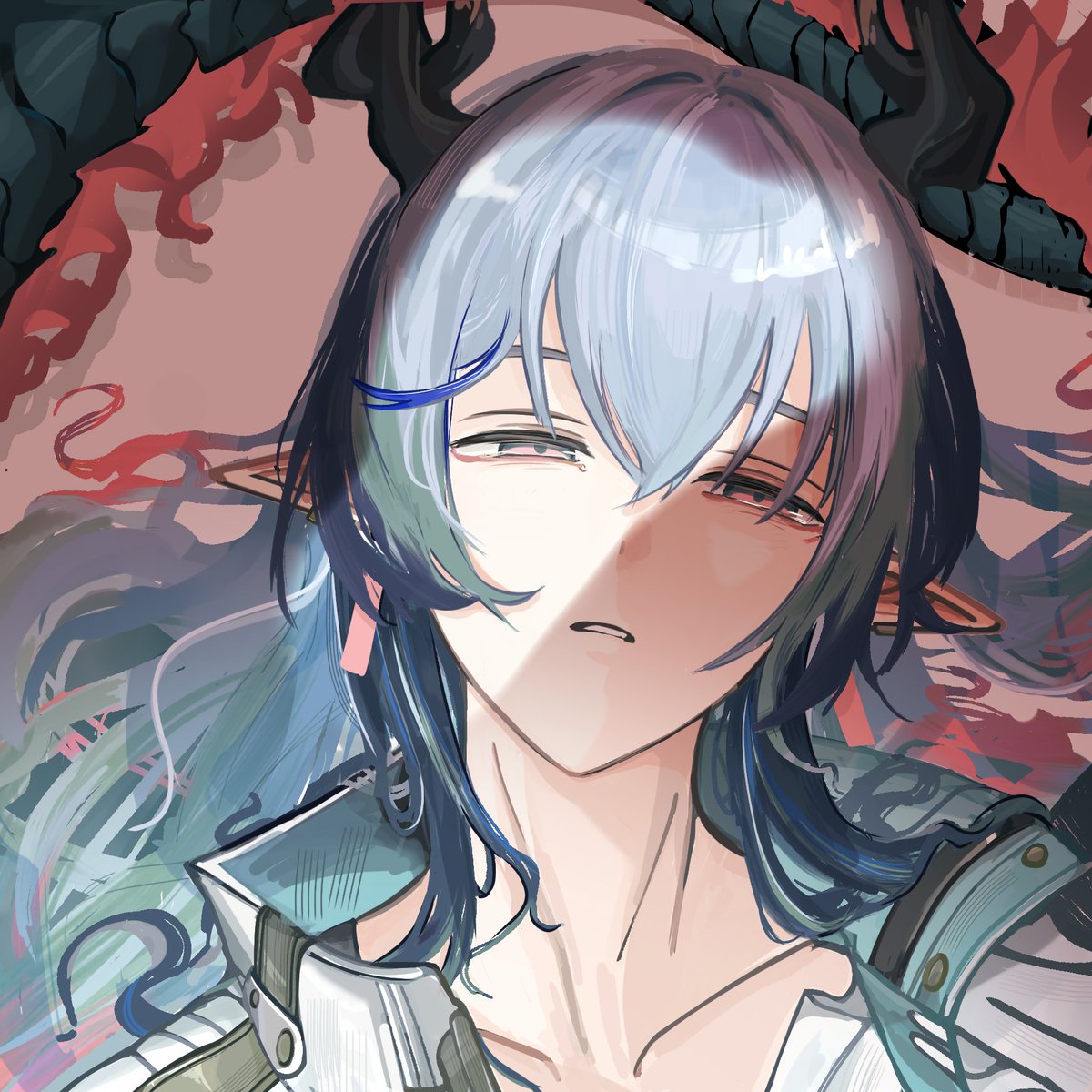 xiaotuj02676010's tweet image. ＃Arknights ＃明日方舟 ＃yi ＃易
p3