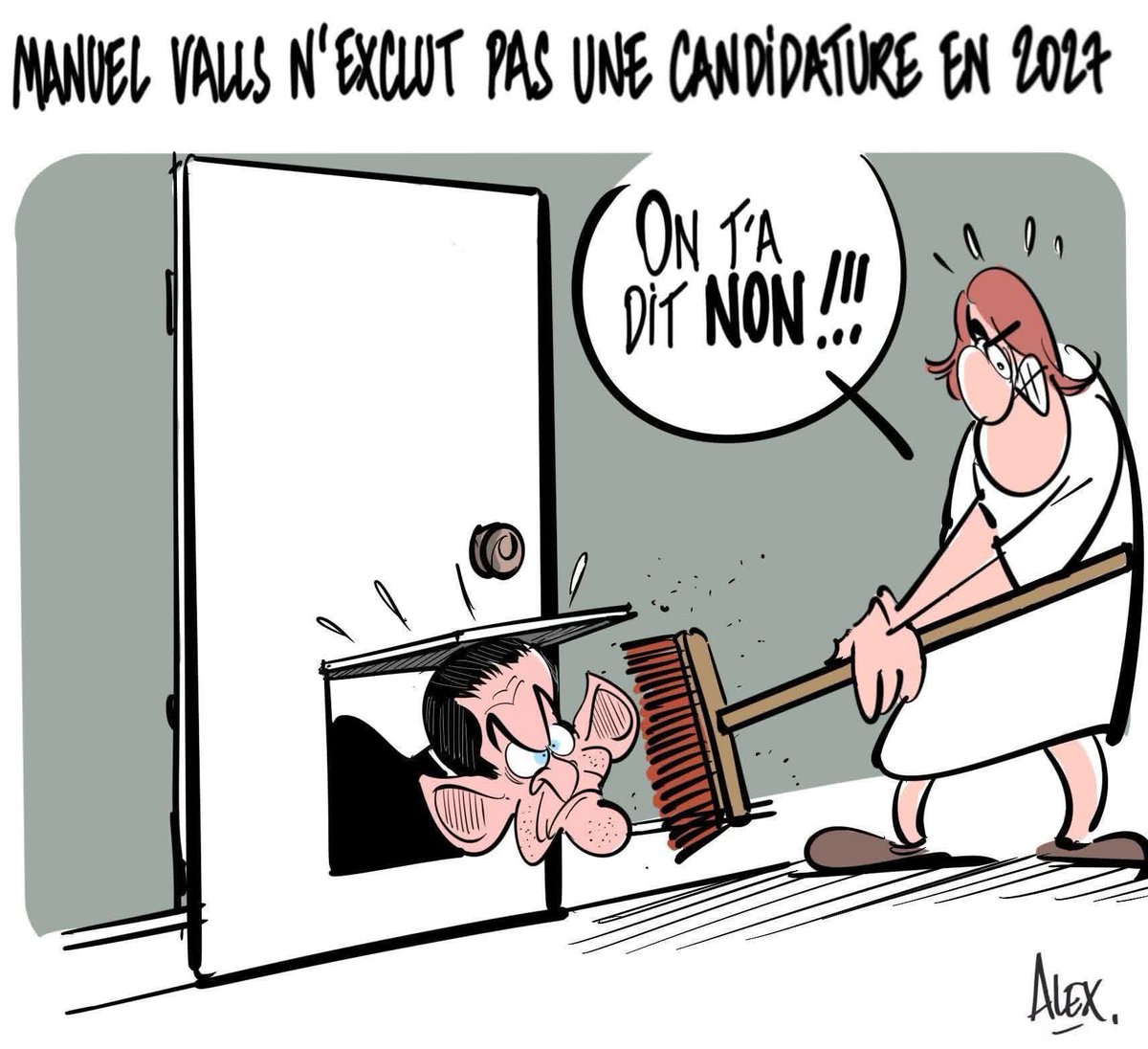 gohamdygo's tweet image. #Même en Espagne ils n'en veulent pas, il est tenace le roquet...

                      Alex dessinateur 
.

Hhhhhhhhhh