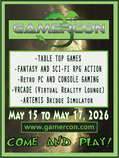 GamerConSD's tweet photo. Make plans to join us at GamerCon at San Diego's Tenth Avenue Arts Center!  Gobs of gaming of all types.  Go to https://t.co/9U4cuNJKRF for tickets and more information. #gamercon #gamerconsd #tenthavenueartscenter https://t.co/0XUHEvcTvA