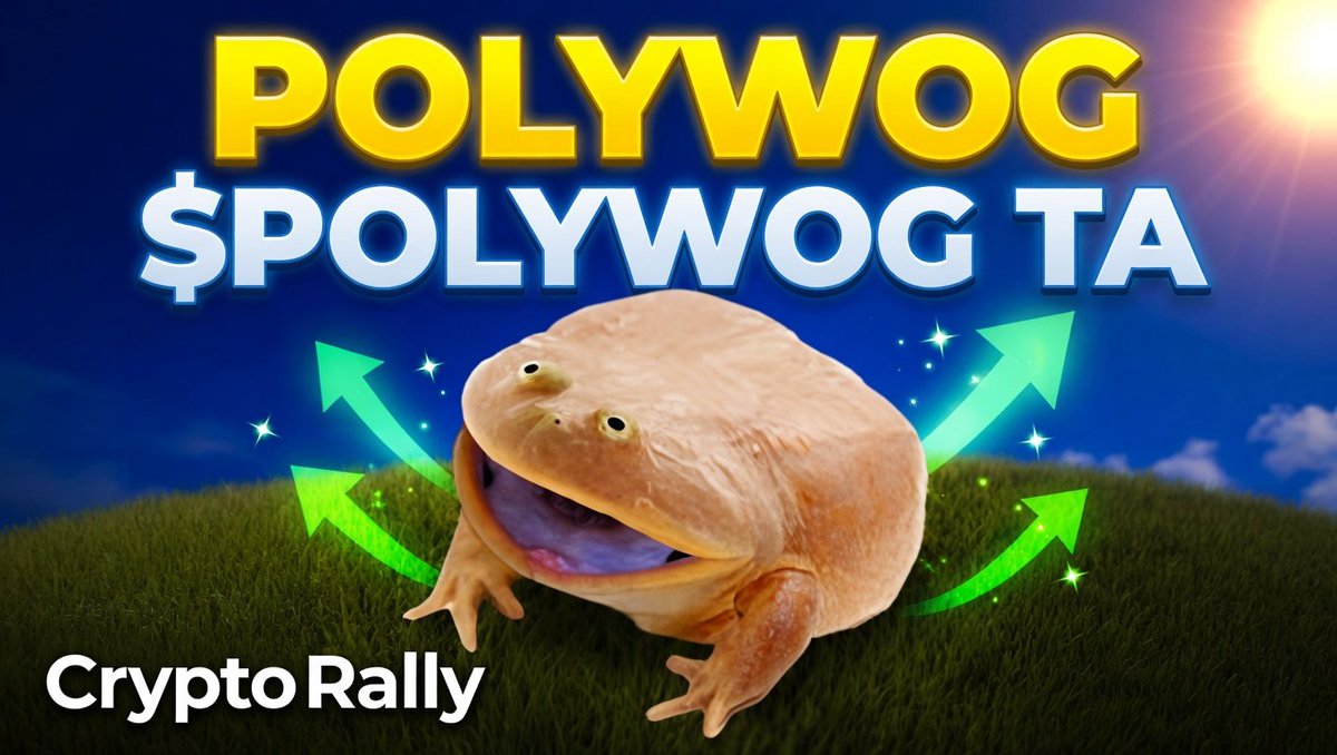 CryptoRal1y's tweet photo. $POLYWOG TA Update just dropped! π
Breaking down current levels and whatβs next.
Watch here π
https://t.co/vRKi5mbm4f
NOT financial advice β DYOR!
#POLYWOG #Solana #Memecoin #Crypto https://t.co/2SvU0OBbCt