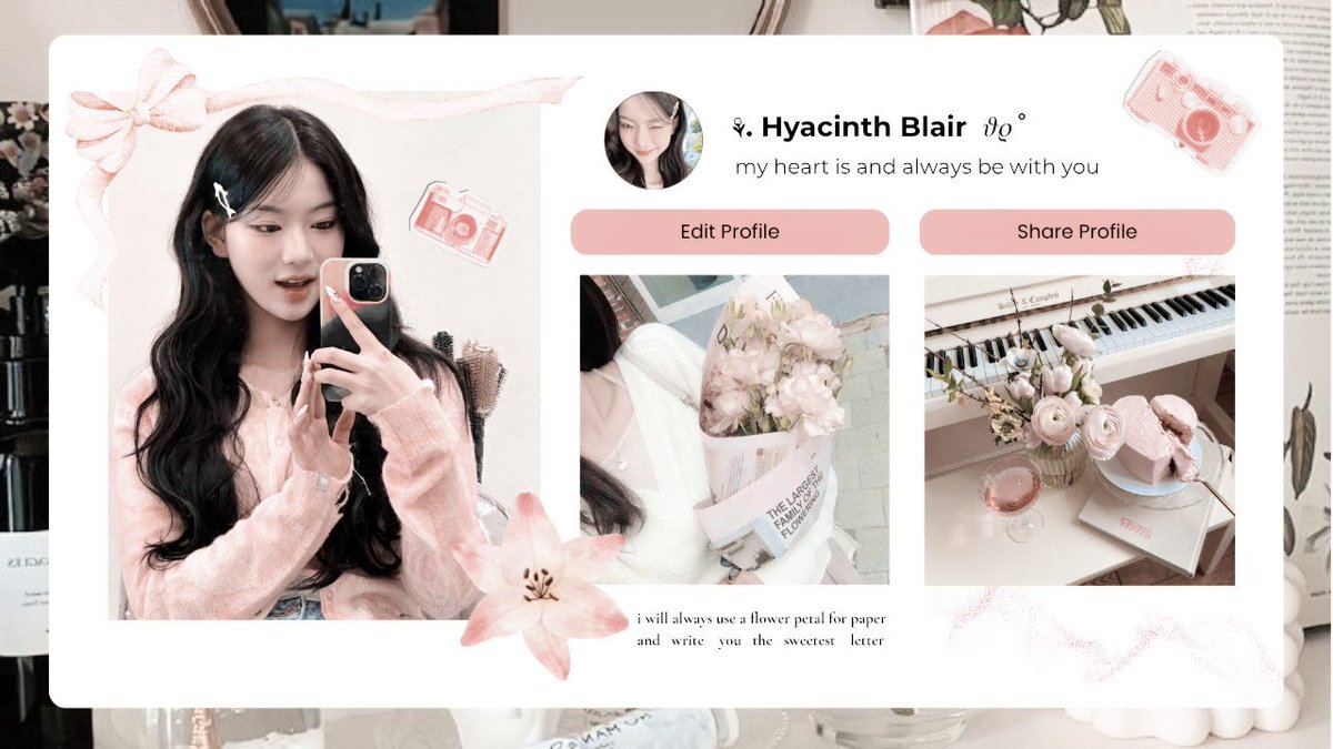✿ . 𝗛𝗬𝗔𝗖𝗜𝗡𝗧𝗛 ˚ ✿. tweet media
