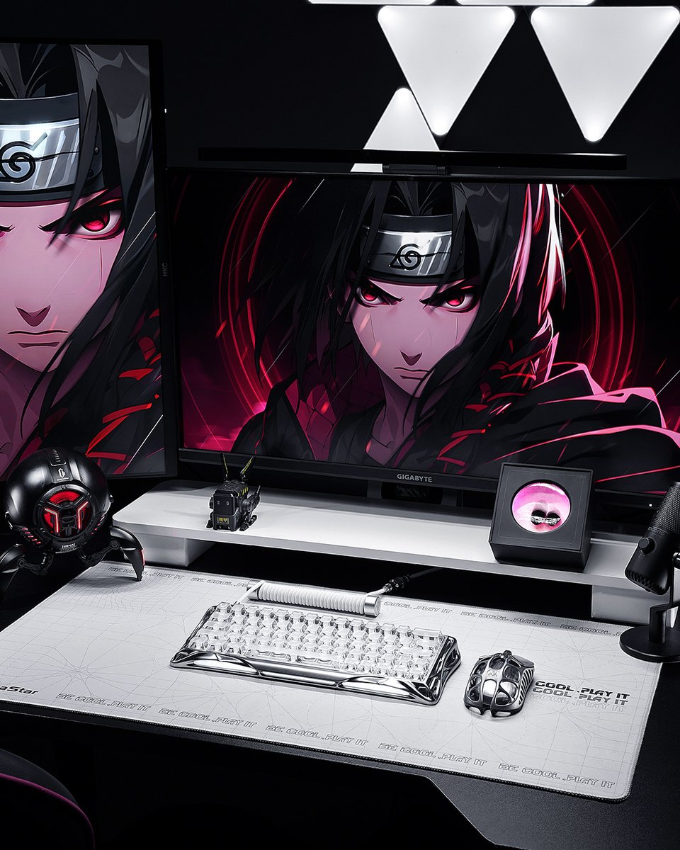 gravastar_jp's tweet image. 究極のゲーミングセットアップ 🔥👽

#gravastar #desksetup #gamingsetup #ゲーミング環境