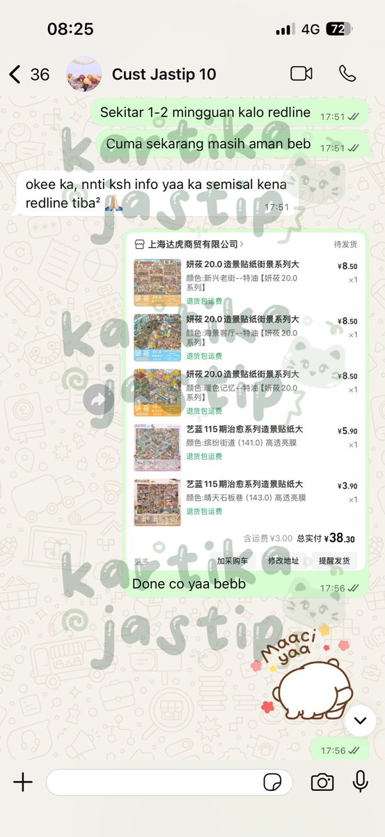 kartika jastip | OPEN CO WEB CH NO FEE NO TAX tweet media