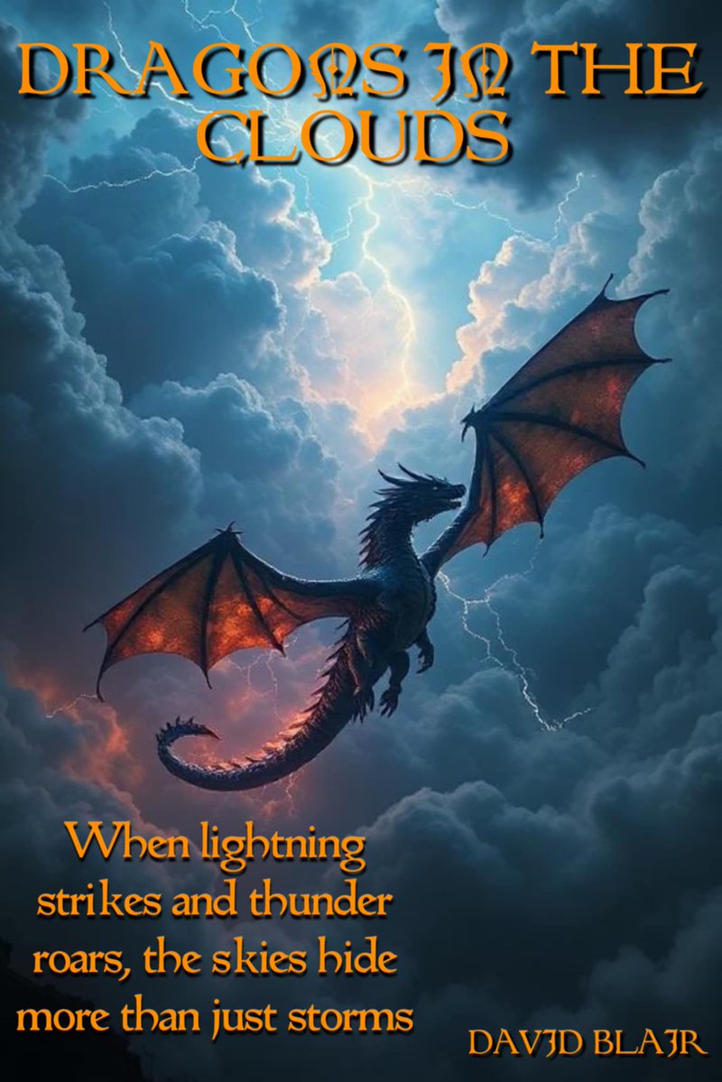 Davidblr777's tweet image. #FantasyBooks amazon.com/Dragons-Clouds… #bookstagram The skies crackle with lightning as a little girl asks, Daddy, where does lightning come from? This question sets off an epic adventure involving dragons, magic, and betrayal that could reshape our very world