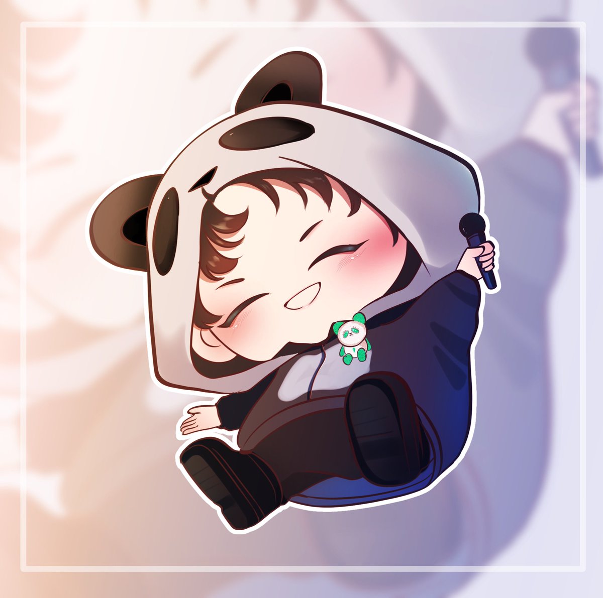 greupple's tweet photo. Panda and Opera chibi Shindong! They're so freaking cute 😭 Seriously getting addicted to commissioning fanarts of him 😵‍💫

Art made by: Mi Ma (FB) 

#SuperJunior #신동 #슈퍼주니어 #Shinfriends https://t.co/ElbNeITobx