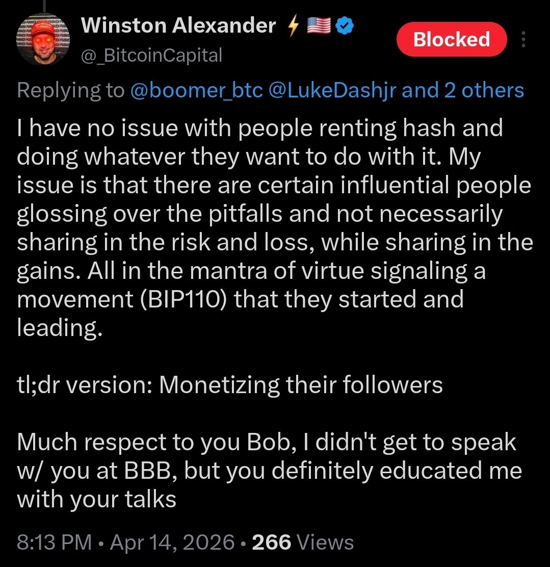 tyrannysaurusrekt - 🪢Knots+BIP110🪢 tweet media