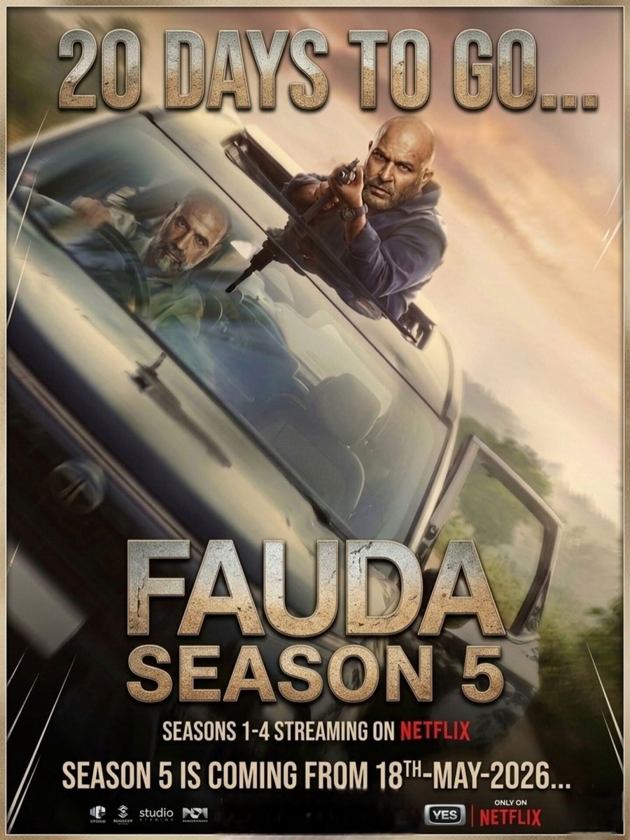 DANCHOCARP_ok's tweet image. 20 dias #Fauda