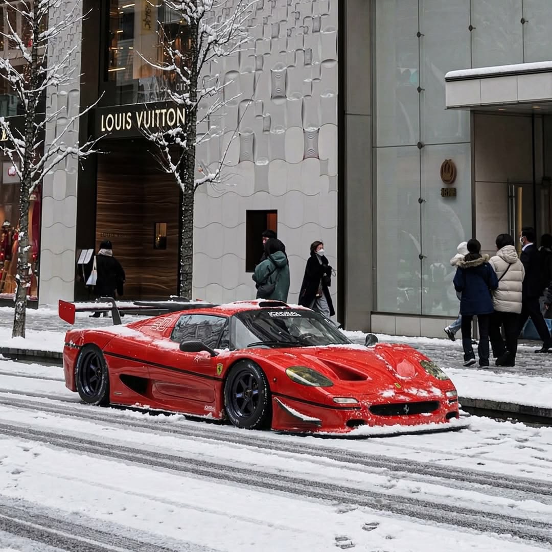 Ferrari F50 Snow Plow ❄️