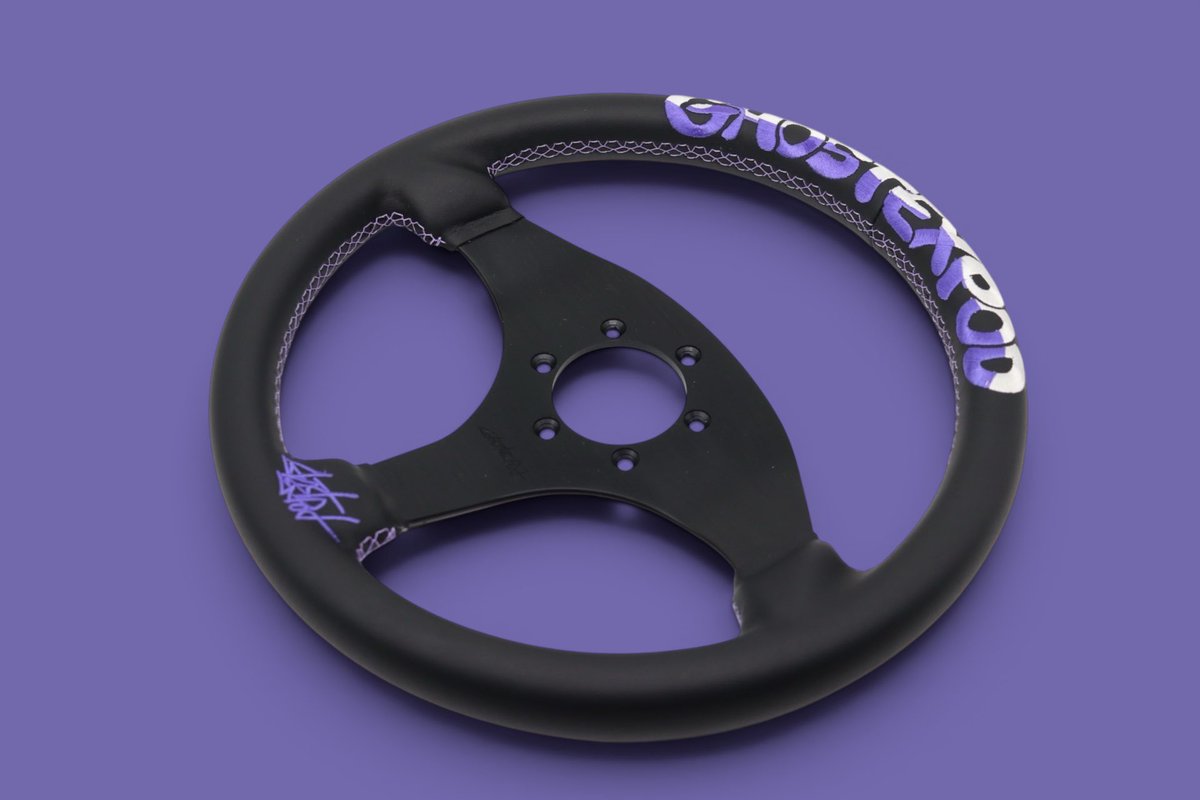 け*ん様 GHOST EXPOD purple グラデーション ホーンボタン付き GHOSTﾎｰﾝ | GHOST EXPOD