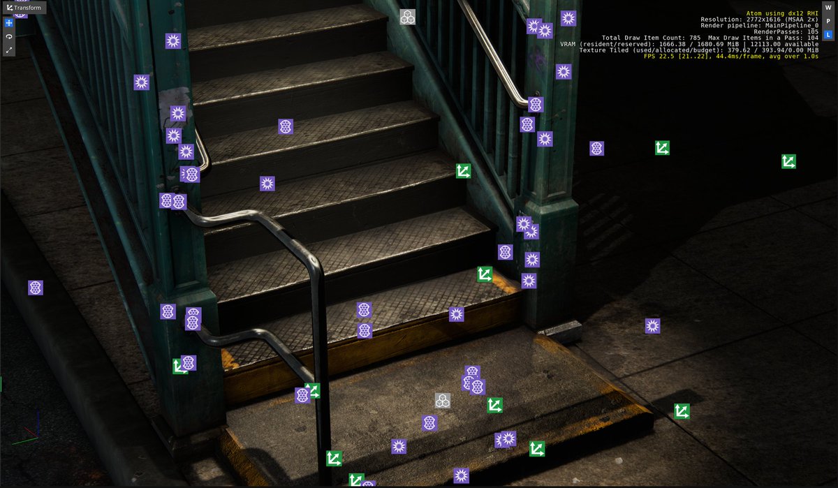 Nguyen80319's tweet photo. Once again, the people in the Discord community have surprised me with their exciting projects, and this is the true power of O3DE's graphics. 
#game #gamedev #o3de #O3DE #gameonline https://t.co/GS3V0dJWnX