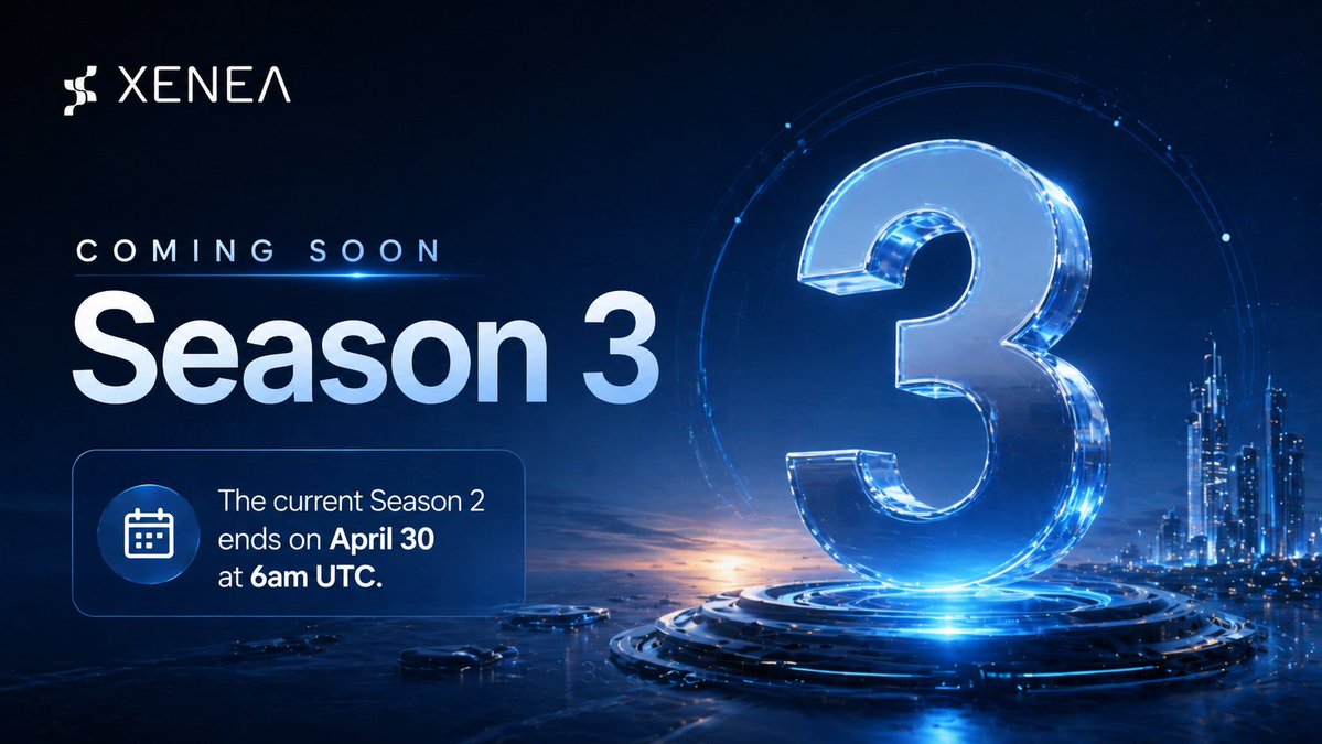 AriWalletChain's tweet image. 🚀 Season 3 is almost here!

Onchain missions are coming 🔗💎 — don’t miss out!

🧠 Final quiz: April 29
❌ No quiz: April 30

⏳ S2 ends: Apr 30, 06:00 UTC
🔥 S3 starts: ~Apr 30, 08:00 UTC

Wrap up your missions now 👇
xenea.app

#XENEA #Web3 #Onchain #Season3