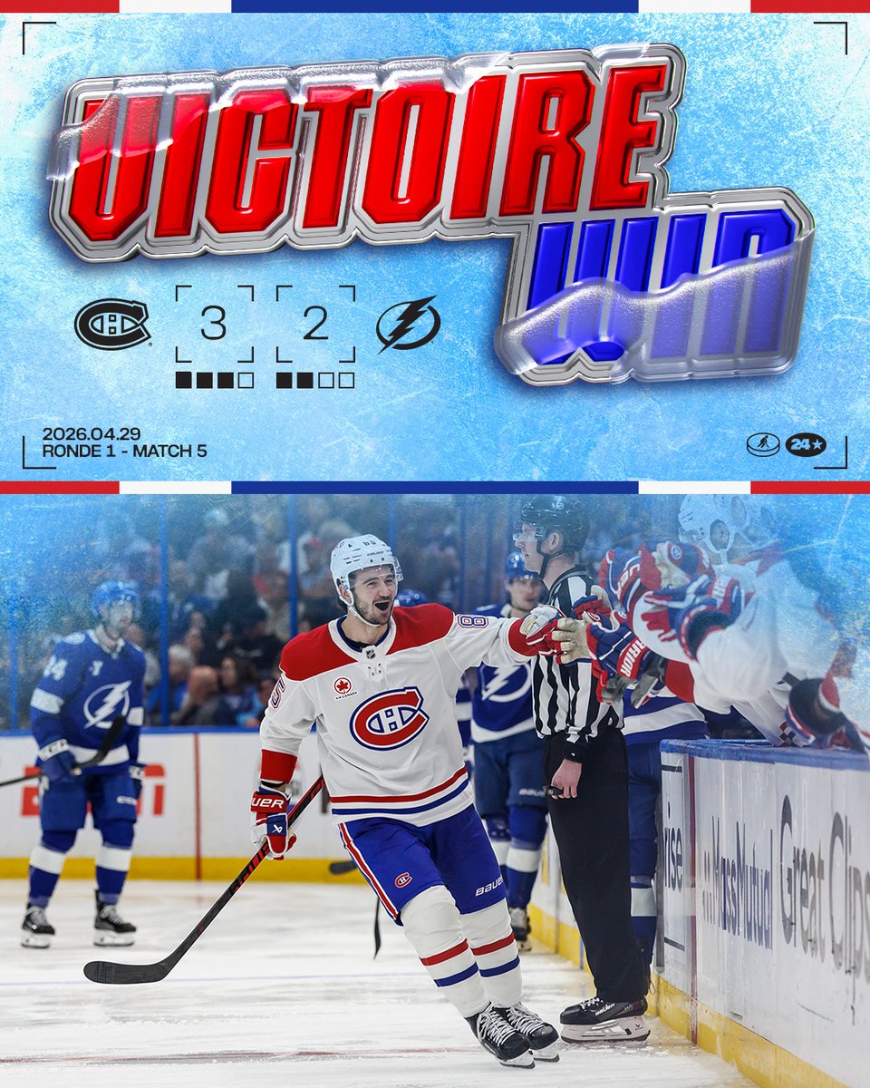 x - Canadiens Montréal tweet media