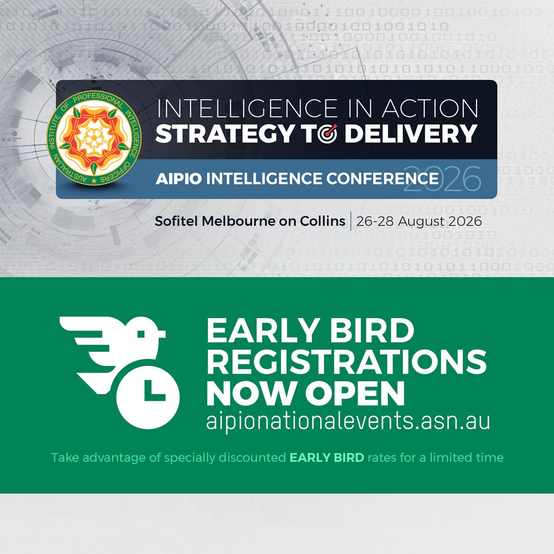 AIPIO's tweet photo. โณ๏ธ LIMITED TIME ONLY โณ๏ธ
This early bird isn't sticking around for long!
#intelligence2026
Register here: https://t.co/cM8kdJoKJw https://t.co/5fISUzTZOO