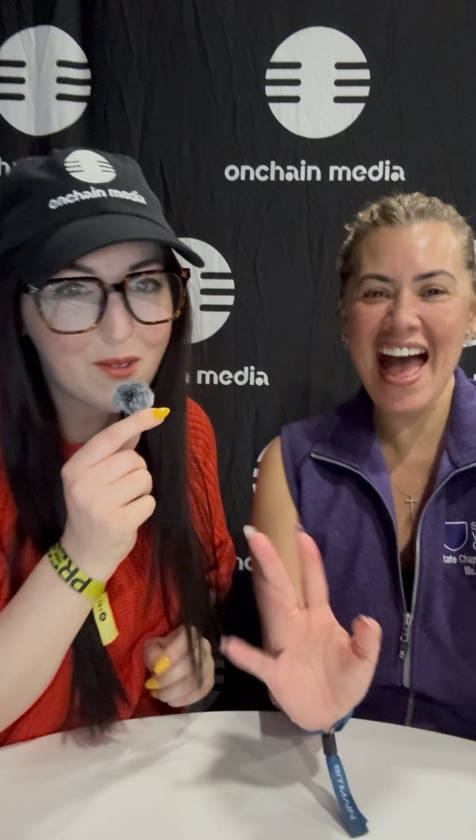 RachelOnchain's tweet photo. Final day of @TheBitcoinConf is officially in the BAG 🛍️

Wrapped things up with interviews featuring industry leaders like @CryptoRocky of @QuickswapDEX, @MS_NFTy of @standwithcrypto, Marcus of @Minotaur_Trad, Sheldon Weisfeld of @BitAngels and more! 🧡

Big shoutout to my amazing press booth neighbors
@efenigson @nillistudio @thekylehuber who made the whole experience that much better! 📸

Grateful for the conversations, the connections, and the energy all week. 

Thank you to the Bitcoin Conference team for having @Onchainmedia this year. Can’t wait to run it back next year in Nashville! 💫

Next, off to the Mike Tyson Tiger Mansion for the BitAngels event! 🚙💨