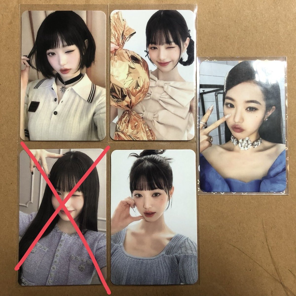 ขายการ์ด ive/aespa อื่นๆ🪷 tweet media