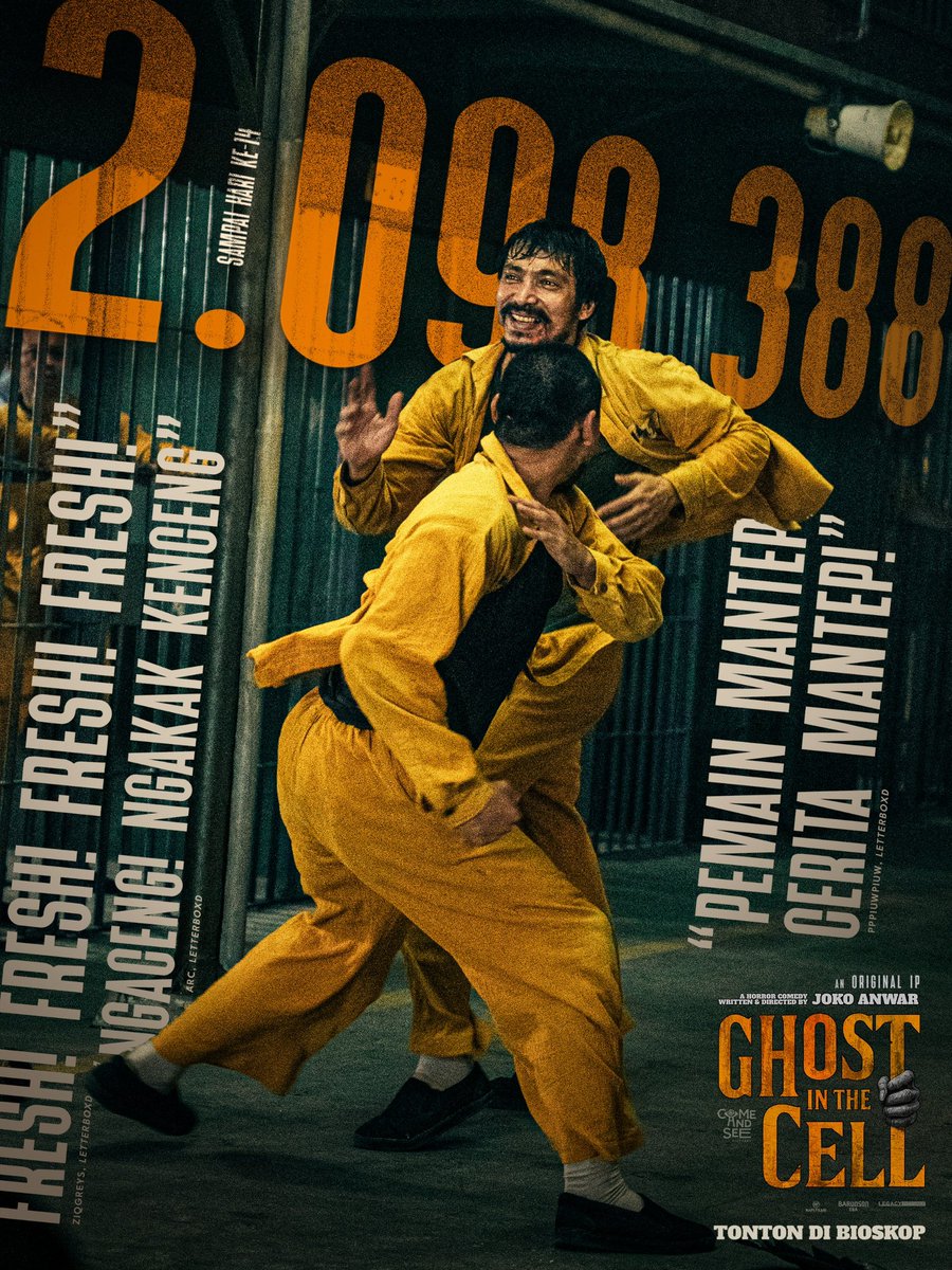 GHOST IN THE CELL - 16 APRIL 2026 DI BIOSKOP tweet media