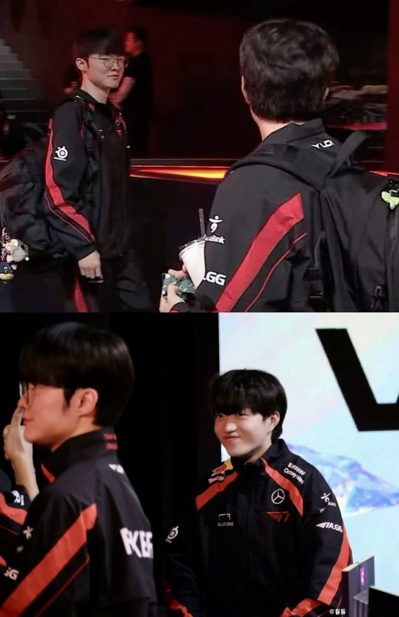 Faker &amp; Keria 👀