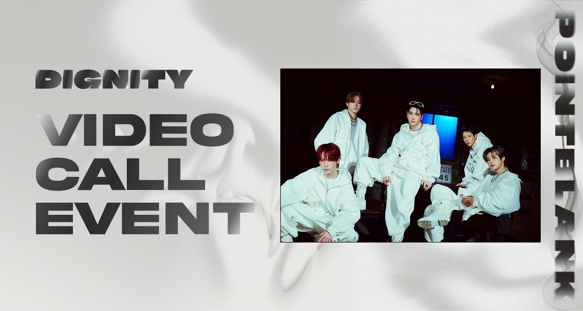 Talkport_com's tweet image. 【DIGNITY VIDEO CALL EVENT 개최✨】
앨범 구매자 전원이 통화할 수 있습니다!
1분, 3분, 5분 중에서 선택하실 수 있습니다.
*선착순, 매진 시 종료

📞일정
5/10(일) 16:00
🗓️ 판매 시작
5/1(금)11:00～5/3(일) 23:59

🔗talkport.com/a/2481/3113

#DIGNITY #디그니티 #Talkport