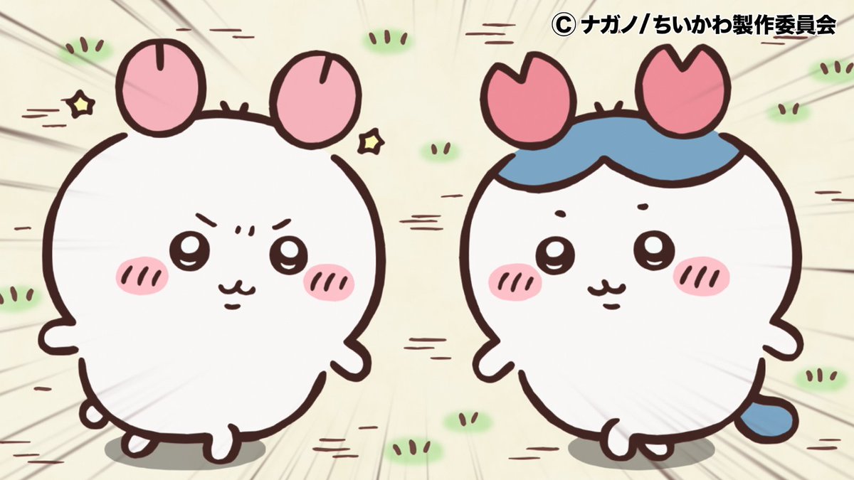 『ちいかわ』アニメ公式 tweet media
